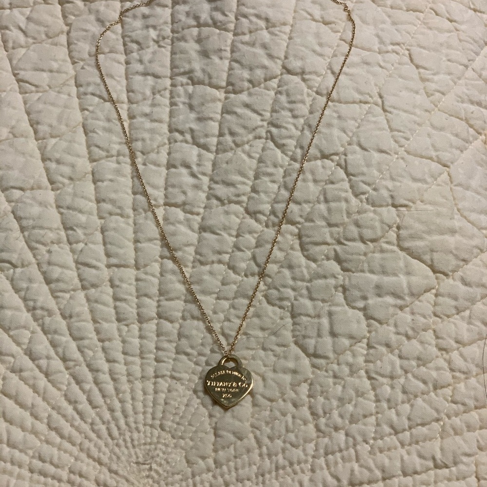 Tiffany&Co 18kt tag heart
